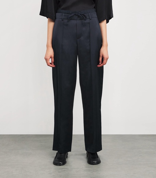 Double-Waistband Tailored Trousers