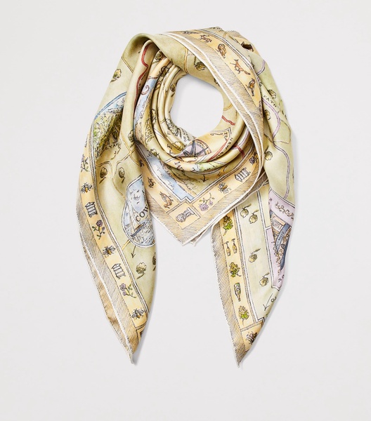Silk Great British Season Scarf