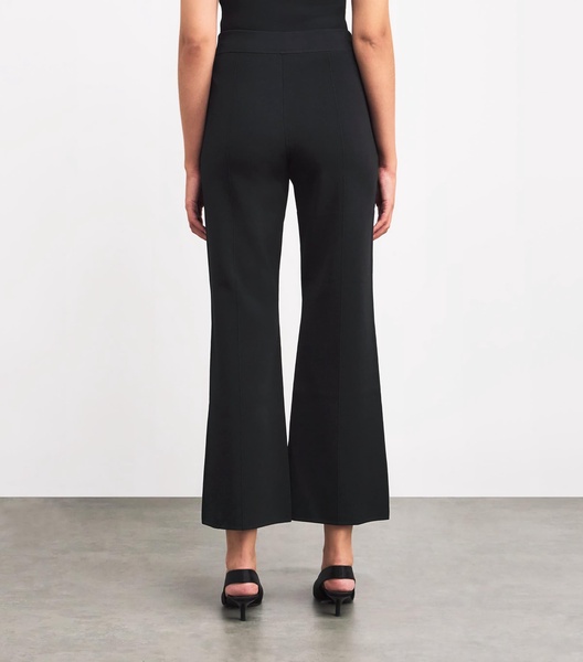 Milano-Knit Flared Trousers