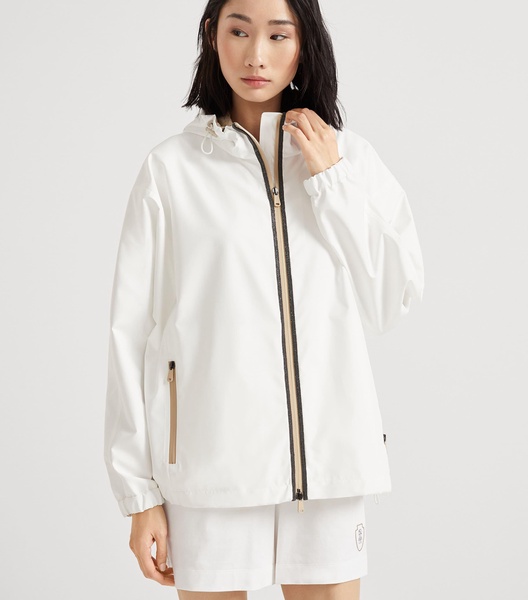 Nylon Hooded Jacket