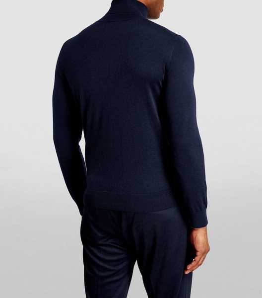 Cashmere-Silk Rollneck Sweater