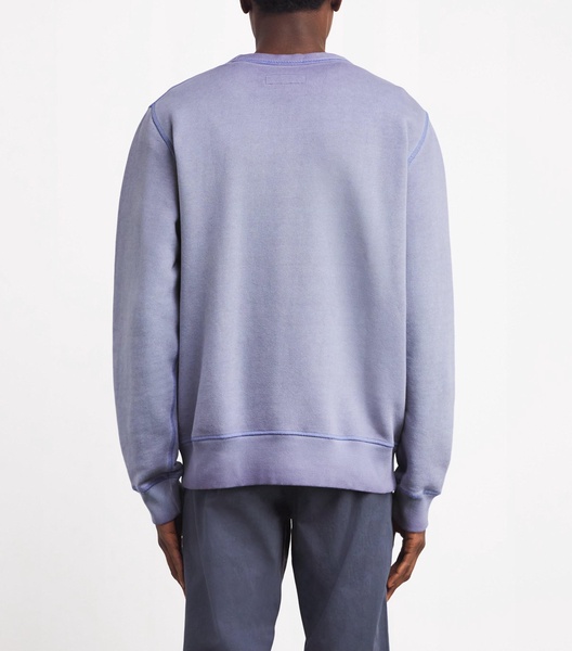 Cotton-Blend Washed Sweatshirt