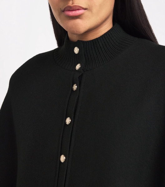 Cape-Effect Cardigan