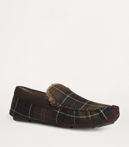 Recycled Tartan Monty Slippers
