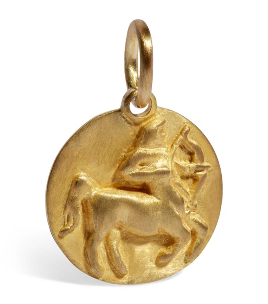 Yellow Gold Mythology Sagittarius Pendant