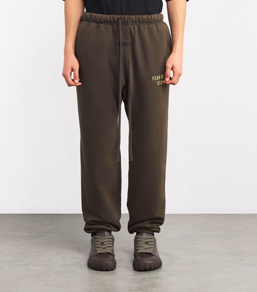 Cotton-Blend State Logo Print Sweatpants