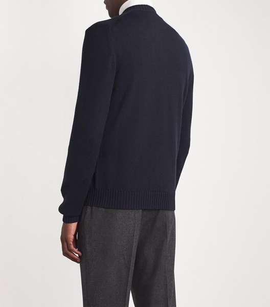 Virgin Wool Crew Neck Sweater