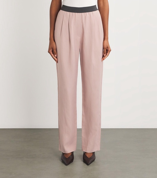 Elasticated Straight Takaroa Tailored Trousers