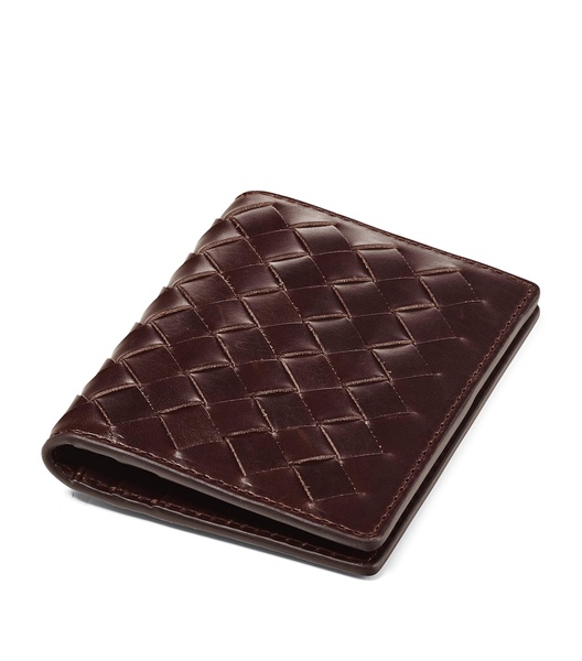 Leather Double Fold Card Holder