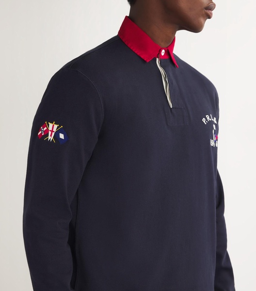 Cotton Logo Rugby Shirt