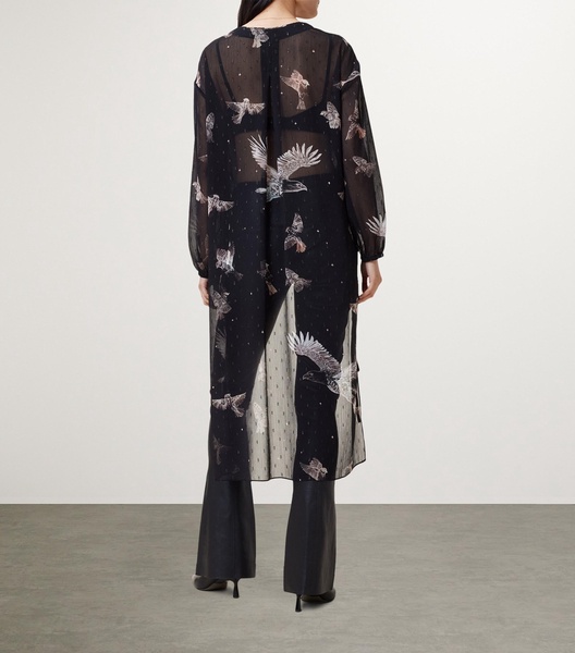 Sheer Printed Avala Top