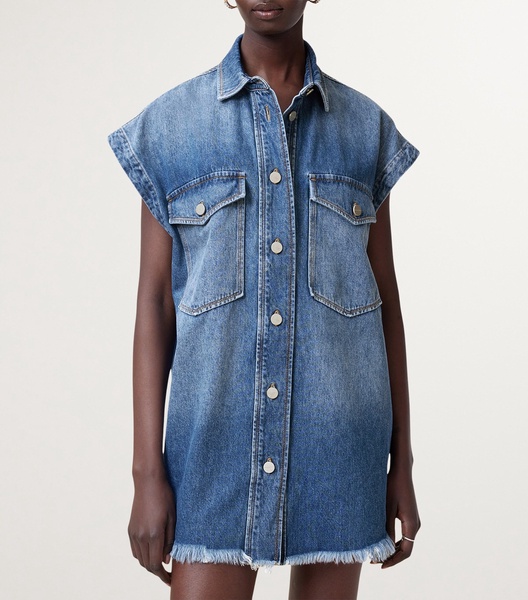 Denim Faye Mini Shirt Dress