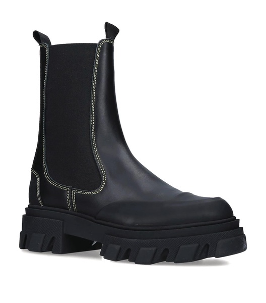 Leather XL Chelsea Boots