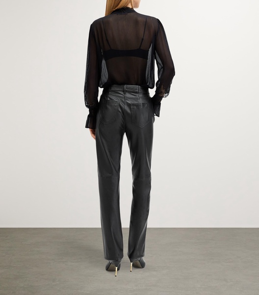 Leather Saige Trousers
