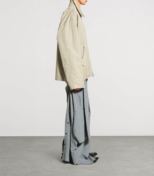 Men's Zip-up Jacket  in Military Beige