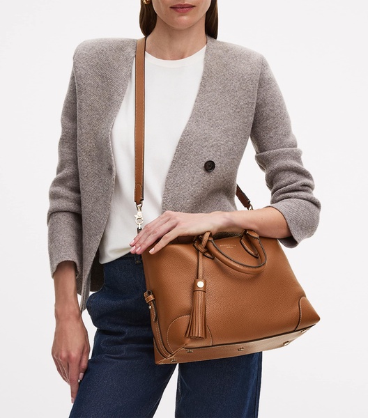 Leather Hudson Bowling Bag