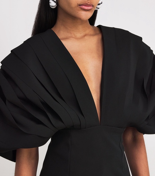 Pouf-Sleeve Top