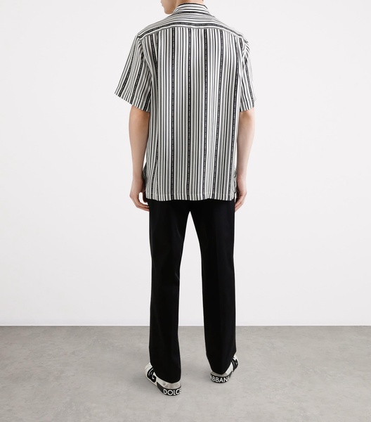 Silk Striped Shirt