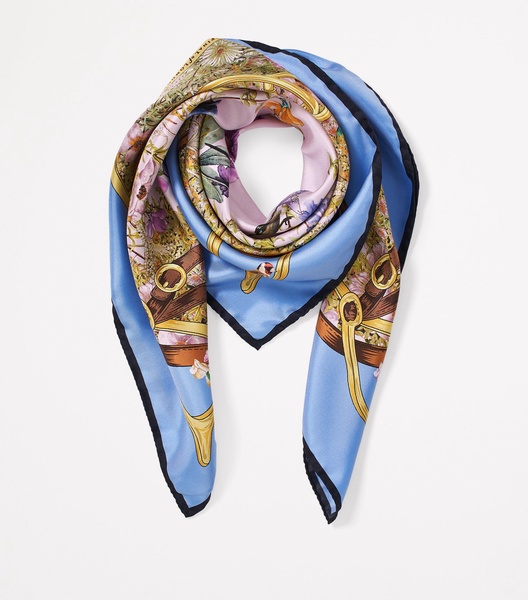 Silk Edwardian Garden Scarf