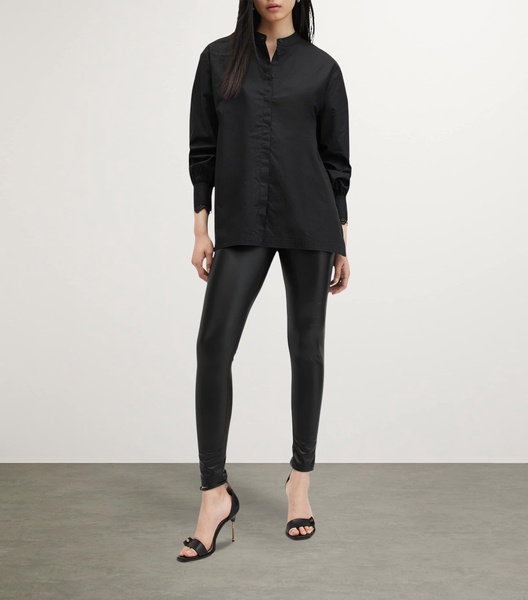 Lace-Trim Ethel Shirt