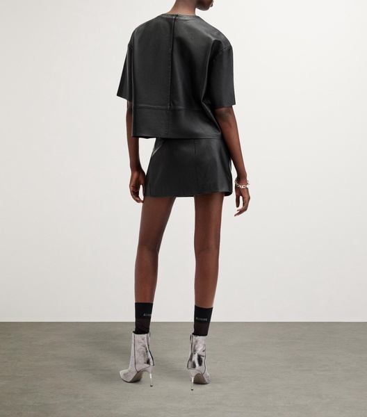 Leather Renai Mini Skirt