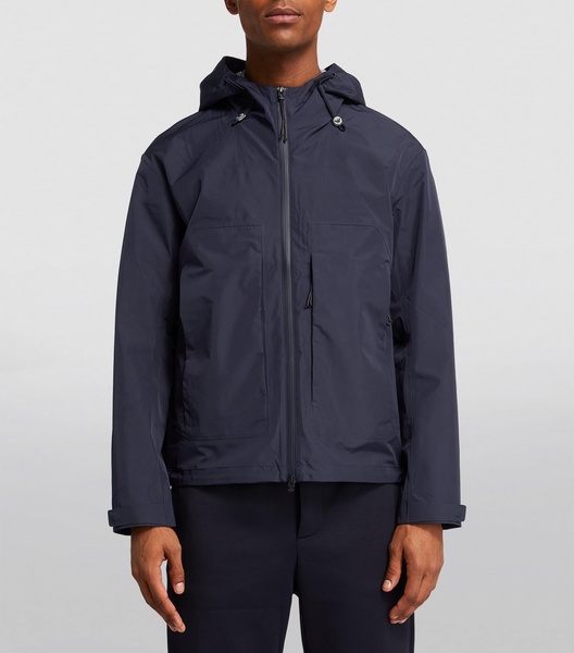 Water-Repellent Travel Essentials Hooded Jacket