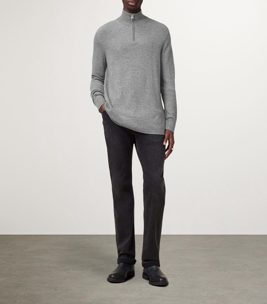 Wool-Blend Funnel-Neck Kilburn Sweater