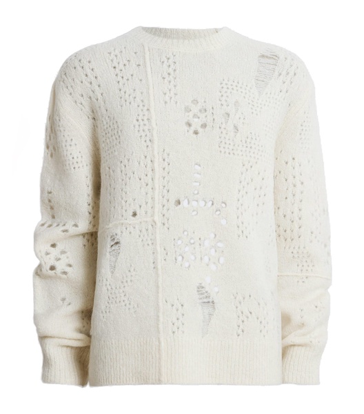 Wool-Blend Distressed Hadwin Sweater