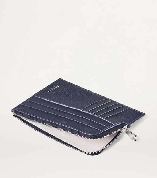 Leather Zipped Travel Wallet