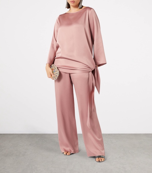 Satin Teca Blouse