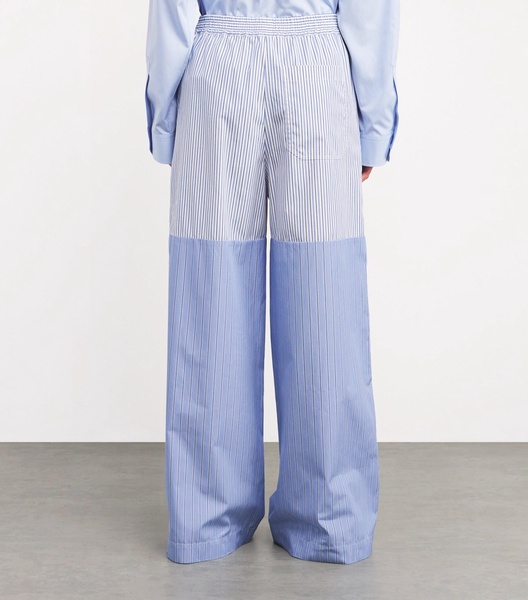 Organic Cotton Striped Trousers