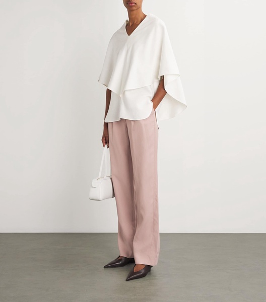 Elasticated Straight Takaroa Tailored Trousers