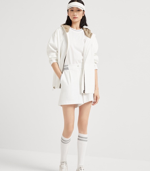 Nylon Hooded Jacket