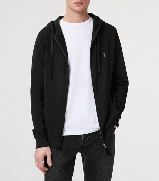 Organic Cotton Brace Zip-Up Hoodie