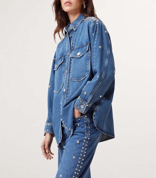 Studded Alba Denim Shirt