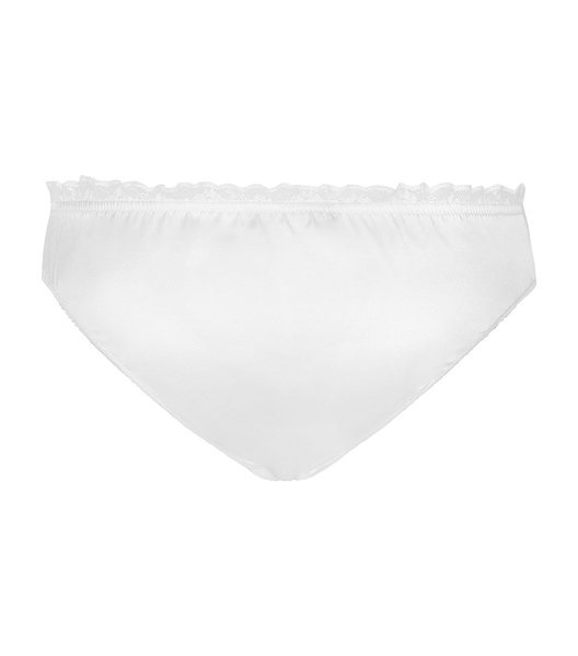Silk-Blend Lace-Trim Briefs