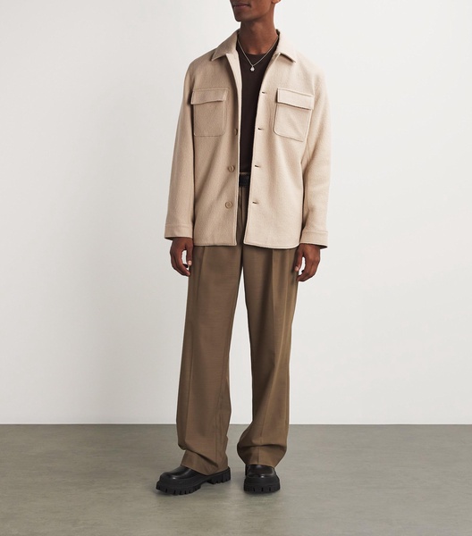 Virgin Wool Overshirt