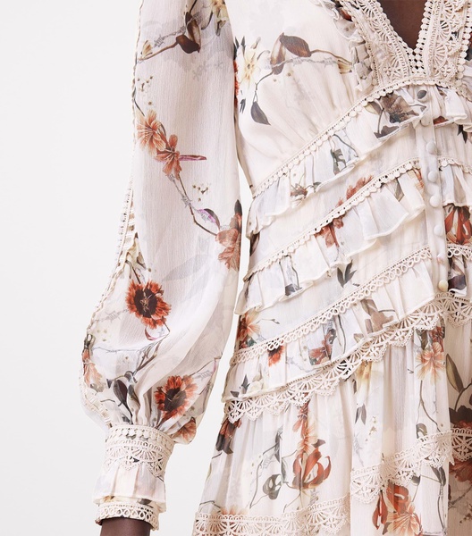 Floral Zora Midi Dress