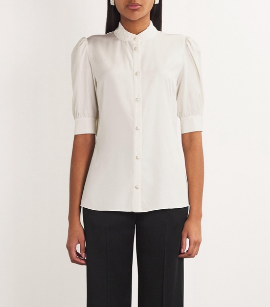 Silk Embroidered Blouse