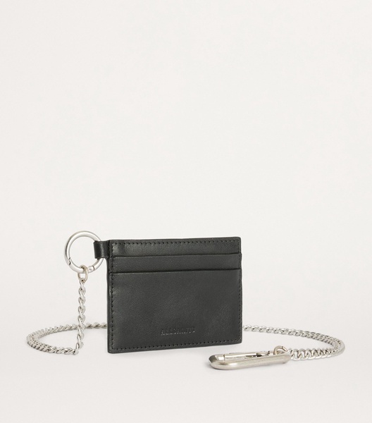 Leather Makoto Chain Card Holder