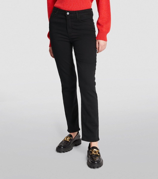 Cindy High-Rise Straight Jeans