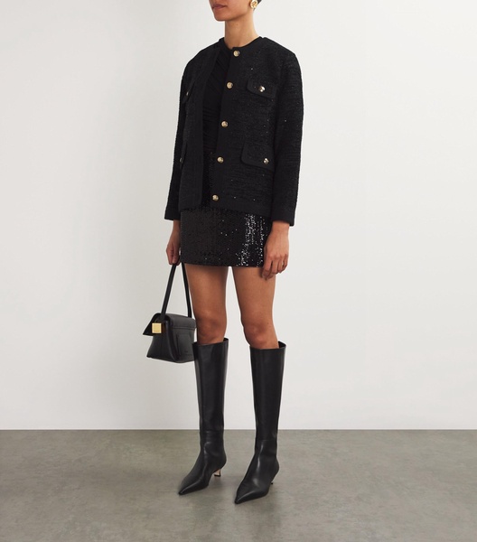 Sequinned Tierra Mini Skirt