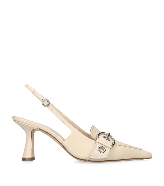 Leather Tara Slingbacks 75