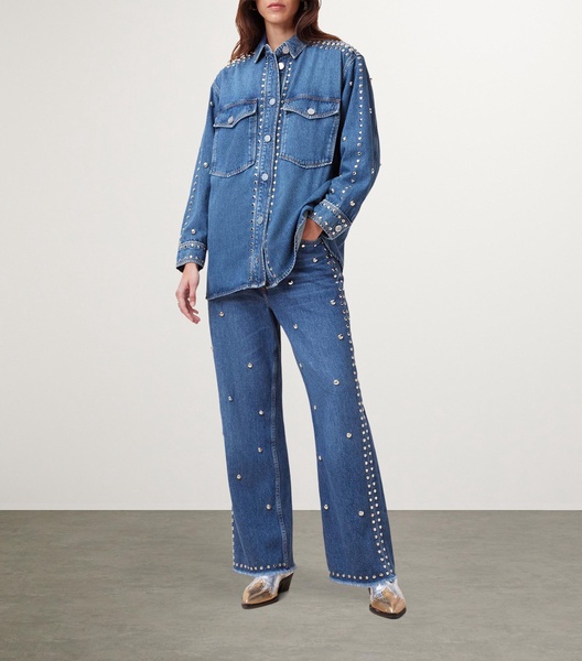 Studded Alba Denim Shirt