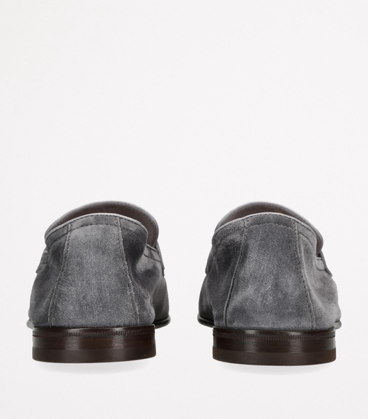 Suede Penny Loafers