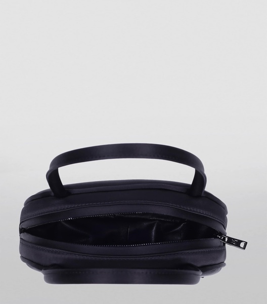 Mini Satin Amini Bella Top-Handle Bag