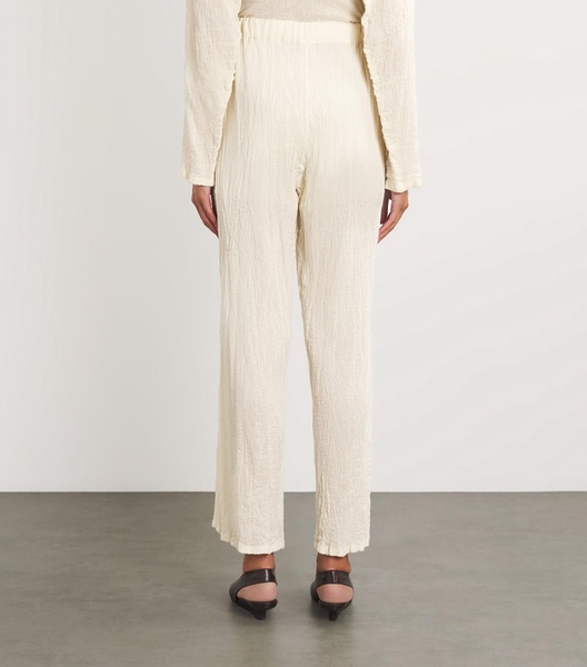 Karami Wool Straight Trousers
