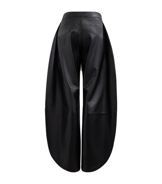 Leather Petal Trousers