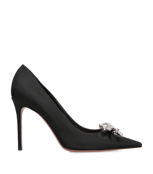 Satin Embellished Rosie Pumps 95