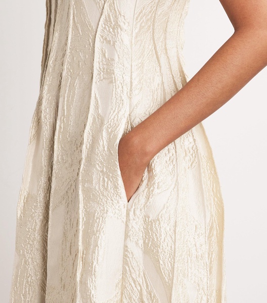 Jacquard Maya Midi Dress